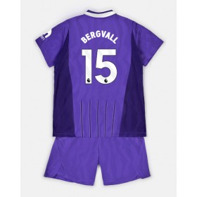 Tottenham Hotspur Lucas Bergvall #15 Tredje skjorte til barn 2026-27 Kortermet (+ korte bukser)
